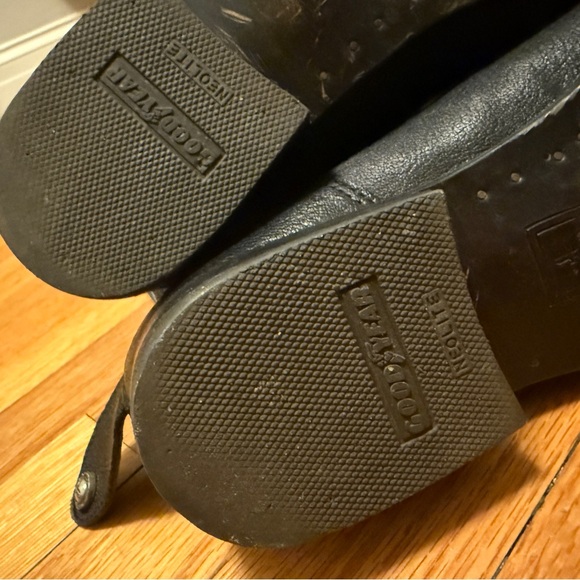 FRYE Melissa Button Back Zip Snap Leather boots - Picture 9 of 12